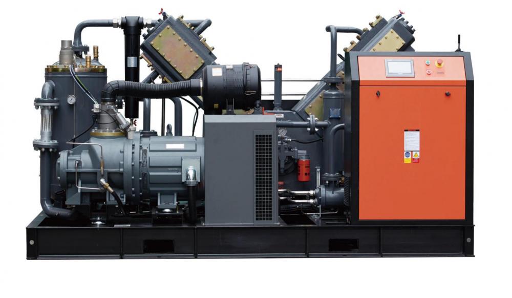 Screw Oil-free Piston Booster Compressor