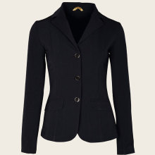 맞춤형 클래식 블랙 라이딩 여성 의류 쇼 재킷