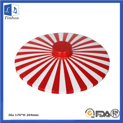 Custom Round Cookie Gift Tins