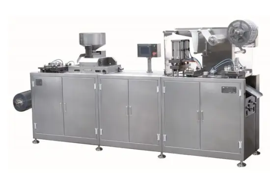 High speed auto-feeding blister packing machine