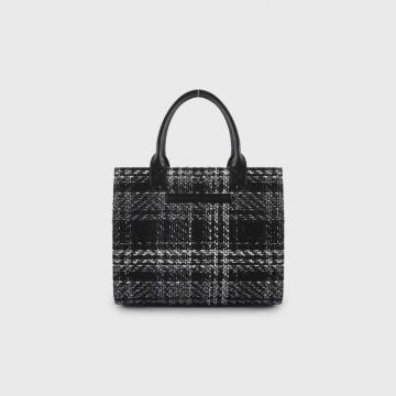 Ladies Fashion Black and White Handbags