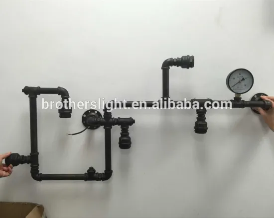 2015 Hot selling decorative vintage industrial style retro pipe lamp wall light