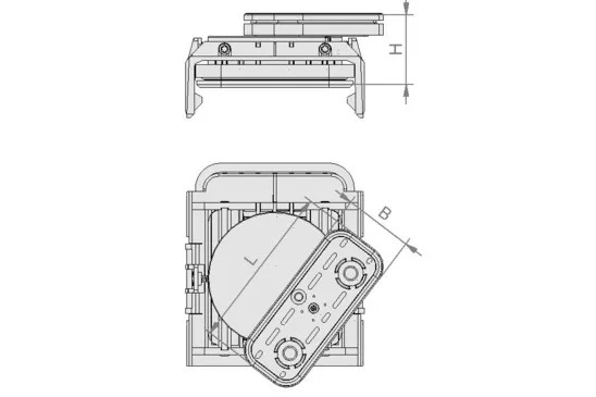 VCBL-K1 Vacuum Block for Plastic and Rubber Console - 120x50x125 Q
