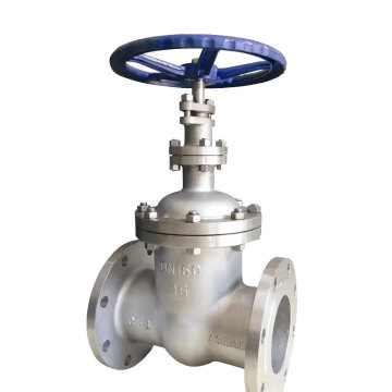 High temperature manual stainless steel gate valve