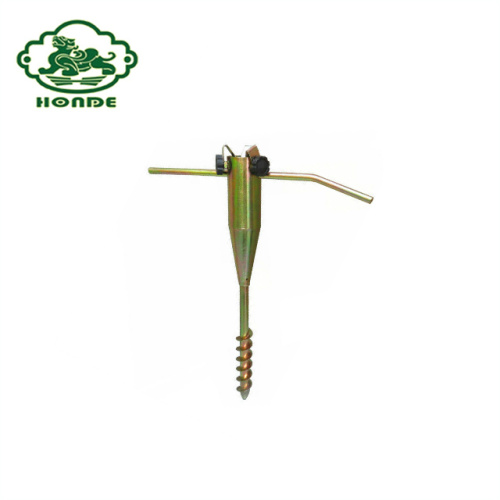 Groud Spike Metal Screw Base voor paraplu