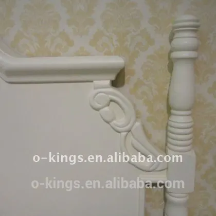 solid wood bed/ hand carved solid wood bed/ luxury hotel solid wood bed