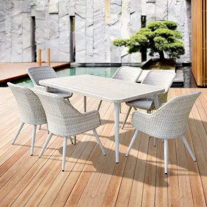 modern rattan chair balcony furniture outdoor