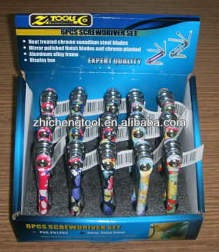 15PC 6 In Screwdriver Set
