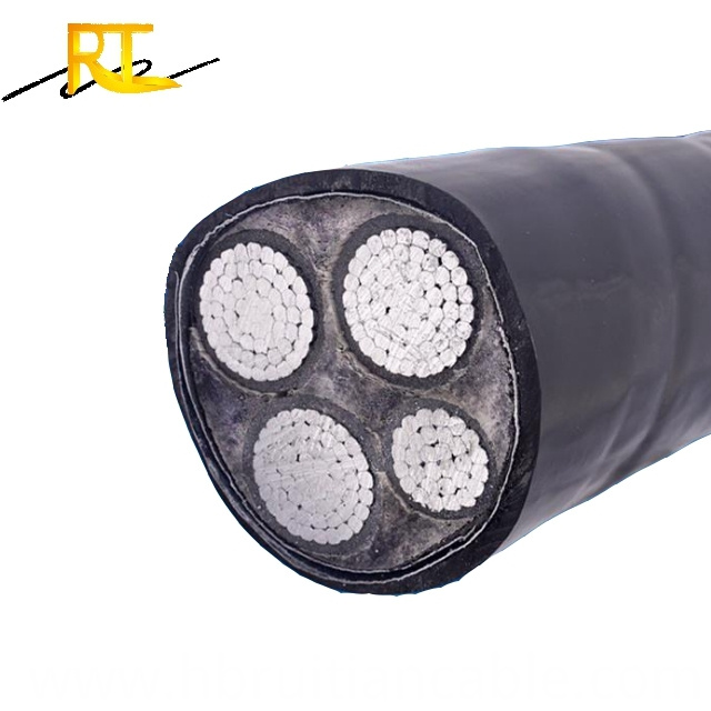 3x25sq mm Aluminum Conductor 3 Core Power Cable 50mm2 0.6/1KV