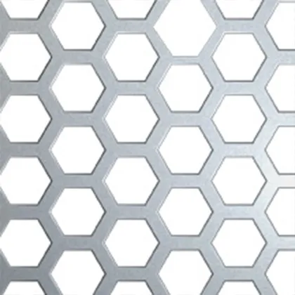 Precision Hexagonal Perforated Sheet for Engineering