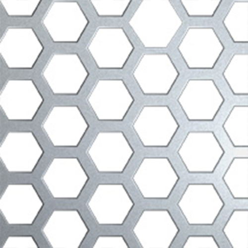 Folha perfurada hexagonal de precisão para engenharia