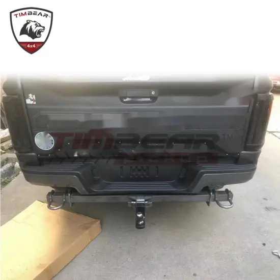 Steel Rear Bumper Bull Bar for Ranger T7/T8 to Ranger Raptor Style 4x4 Pickup Truck