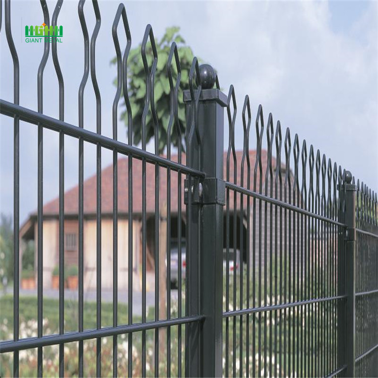 PVC Coated Double Horizontal Decofor Panel Fence