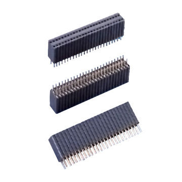 Female Header, 1.27 x 2.54mm Pitch, Straight, Single Row/Dual Row, 8.5mm Height 4831