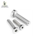 Шруба з шасціграннай галоўкай з нержавеючай сталі 18-8