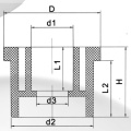 ASTM D2846 إمدادات المياه Cpvc تقليل بوش