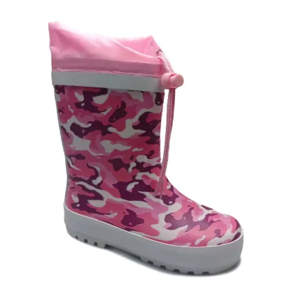 Breathable Cotton Lining Rain Boots