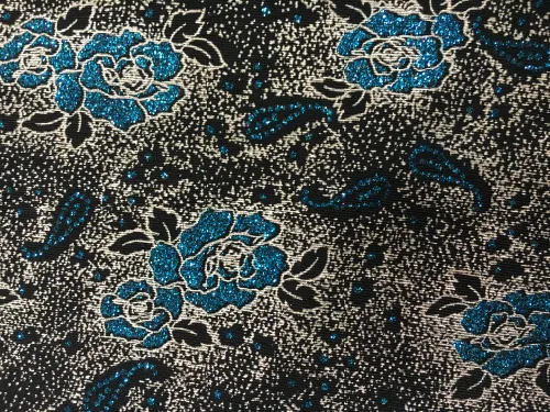 2016 New Rib Knitting Fabric With Metallic