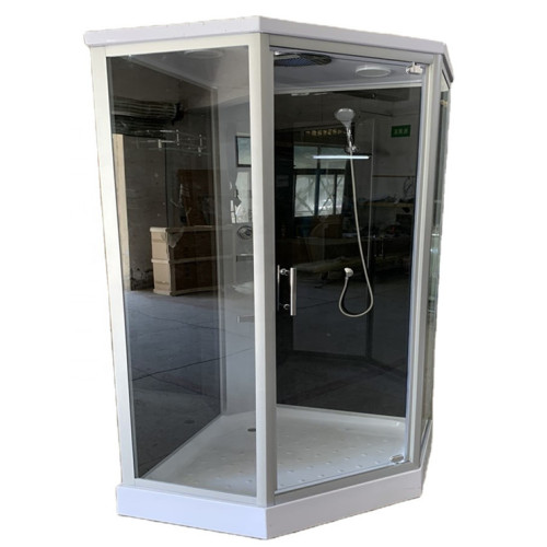 Cabina de ducha barata de vidrio templado
