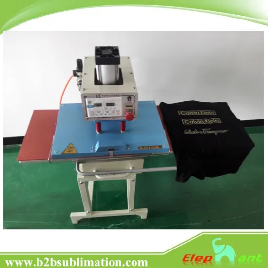 Auto open cheapest sports wear pneumatic heat press machine sublimation
