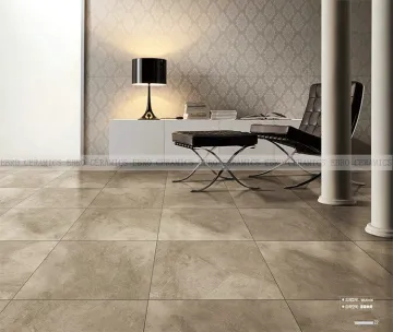 60x60 glazed matt anti-slip surface cement feeling vitrified porcelain floor tile