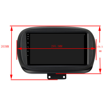 9Inch Android 10 Car Stereo For Fiat 500X