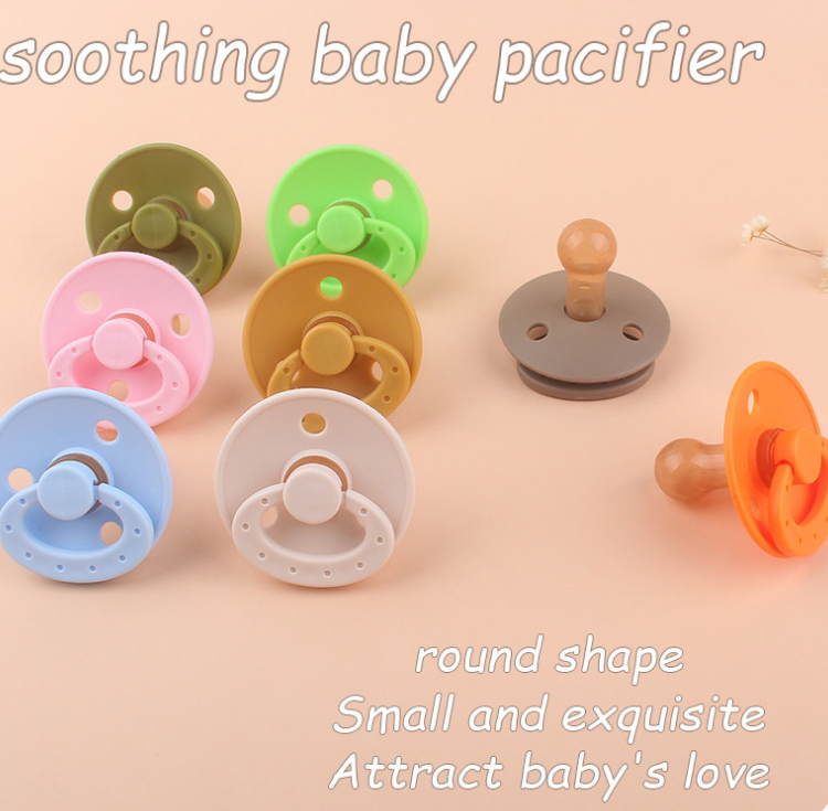 Silicone Pacifier With Clip Set