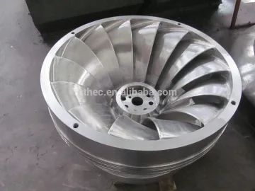 Micro Francis turbine distributor body in water turbine generator