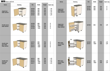 Modular Kitchen Cabinet-Base Cabinet-01