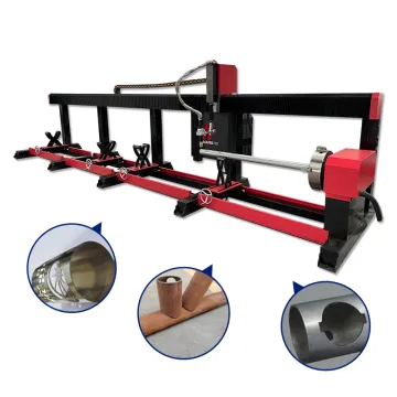 Price of Steel Round Pipe and Square Tube Plasma CNC Cutting Machines