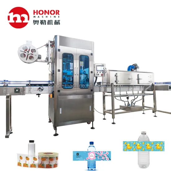 Automatic Shrink Sleeving and Labeling Machine