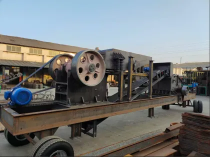 Henan Famous Brand Portable Stone Jaw Crusher
