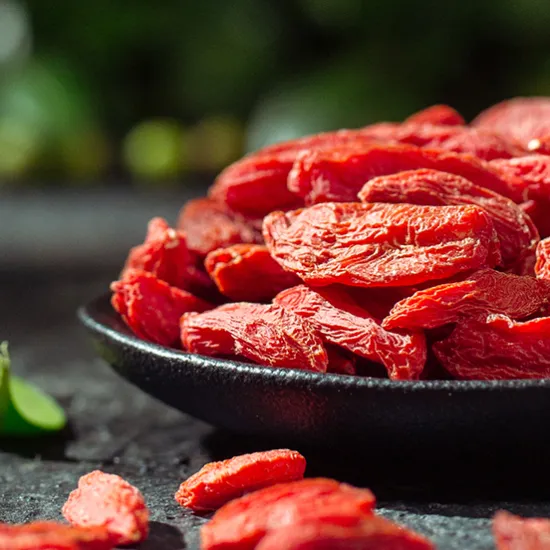 2018 organic goji berries Natural Lycium barbarum