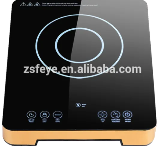 New design sensitive slider touch control kitchen appliance electric infrared cooker