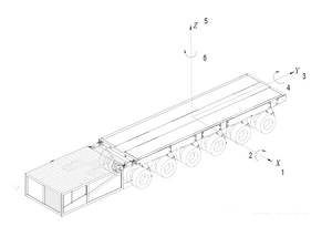 buy SPMT hydraulic platform trailer Hyzer