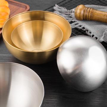 Korean Scratch-Resistant Dough Bowls with Unique Curved Design