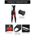 WOSAWE Winter Fleece Men's Motorcycle Cycling Pants Bib Warm Reflective Gel Padded MTB Bicycle Tights Trousers Bike MTB Pants