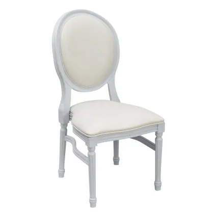 Hot sale luxury resin crystal dining louis ghost wedding chair