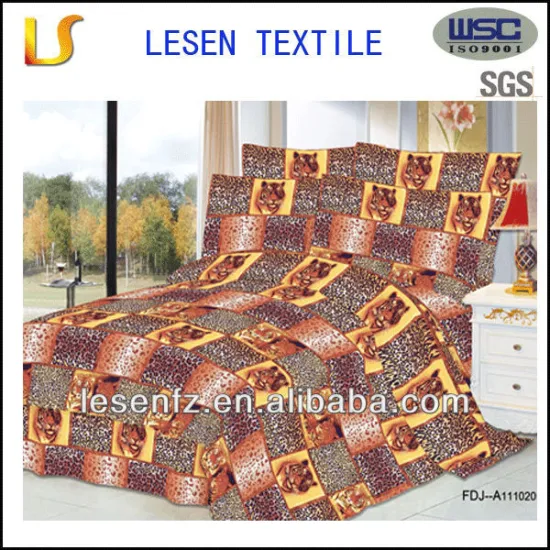 polyester printed peach skin home fabric/textile for garden bedclothes,bedding,home textile