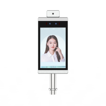 8 inch Kiosk Face Recognition Temperature Thermometer