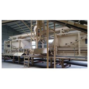 آلة لوحة التقطيع المستعملة و PLC RUFENG معدات الأرضيات الخشبية المهندسة