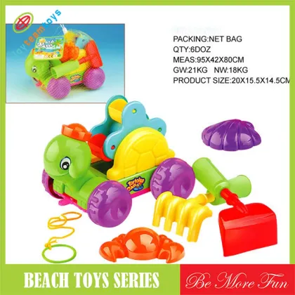 Sand beach toys Pull line turtle Beach toys