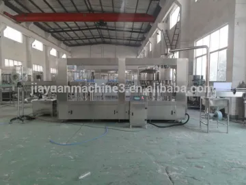 Automatic mineral water plant