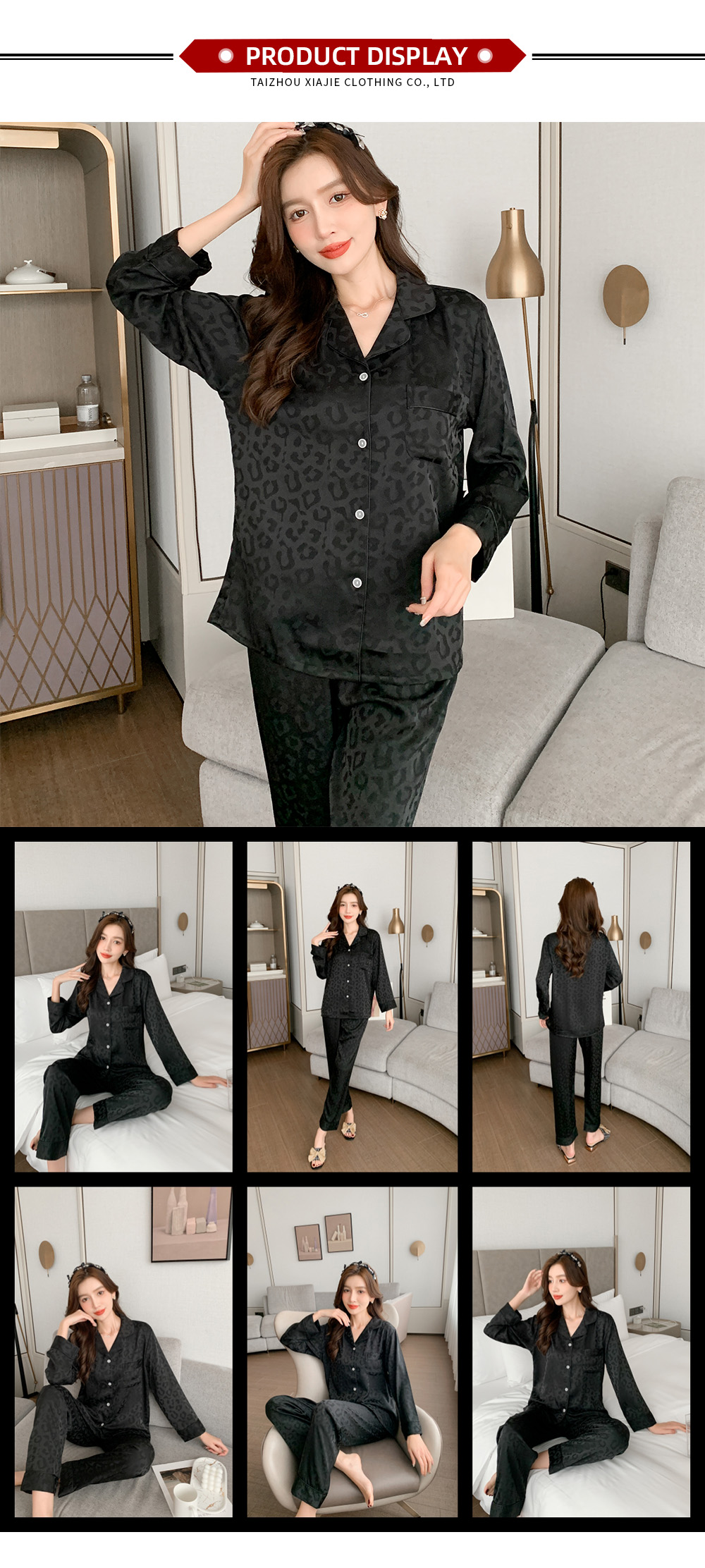 Long-sleeve Pajama Set2-15-X