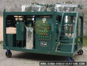 Waste black Diesel engine oil processing machine engine