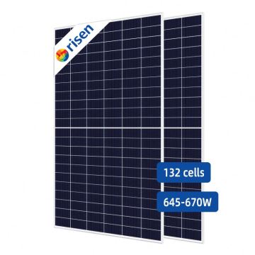 5 kW Risen 132-Cell Mono Solar Photovoltaic Panel Set for Europe Warehouse
