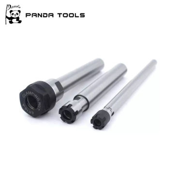 Cylindrical Collet Chucks Mini C8 ER8M 100 Nut Straight Shank Extension Chuck