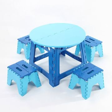 Großhandel billige Klappplastische und Stühle für Kinder Set für Kinder