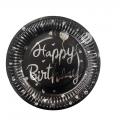 Party paper plate happy birthday folia