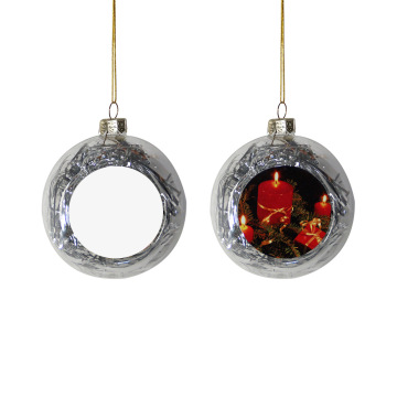 Ceramic Pendant Sublimation Tree Shape Ornament for Christmas Decorations